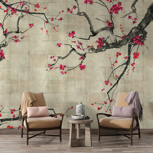 Cherry Blossom Serenity Wallpaper