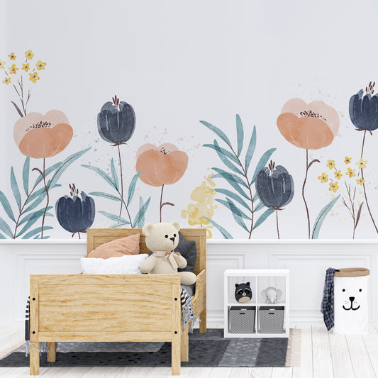 Wildflower Harmony Mural