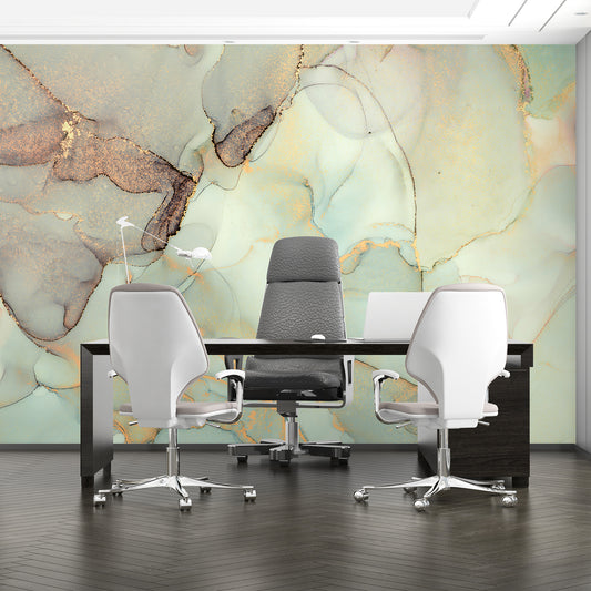 Mint Marble Elegance