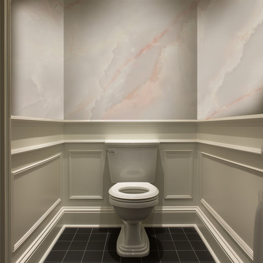Blush Marble Warmth
