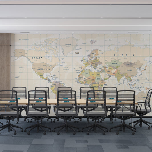 Modern Geopolitical World Map: A Contemporary Perspective