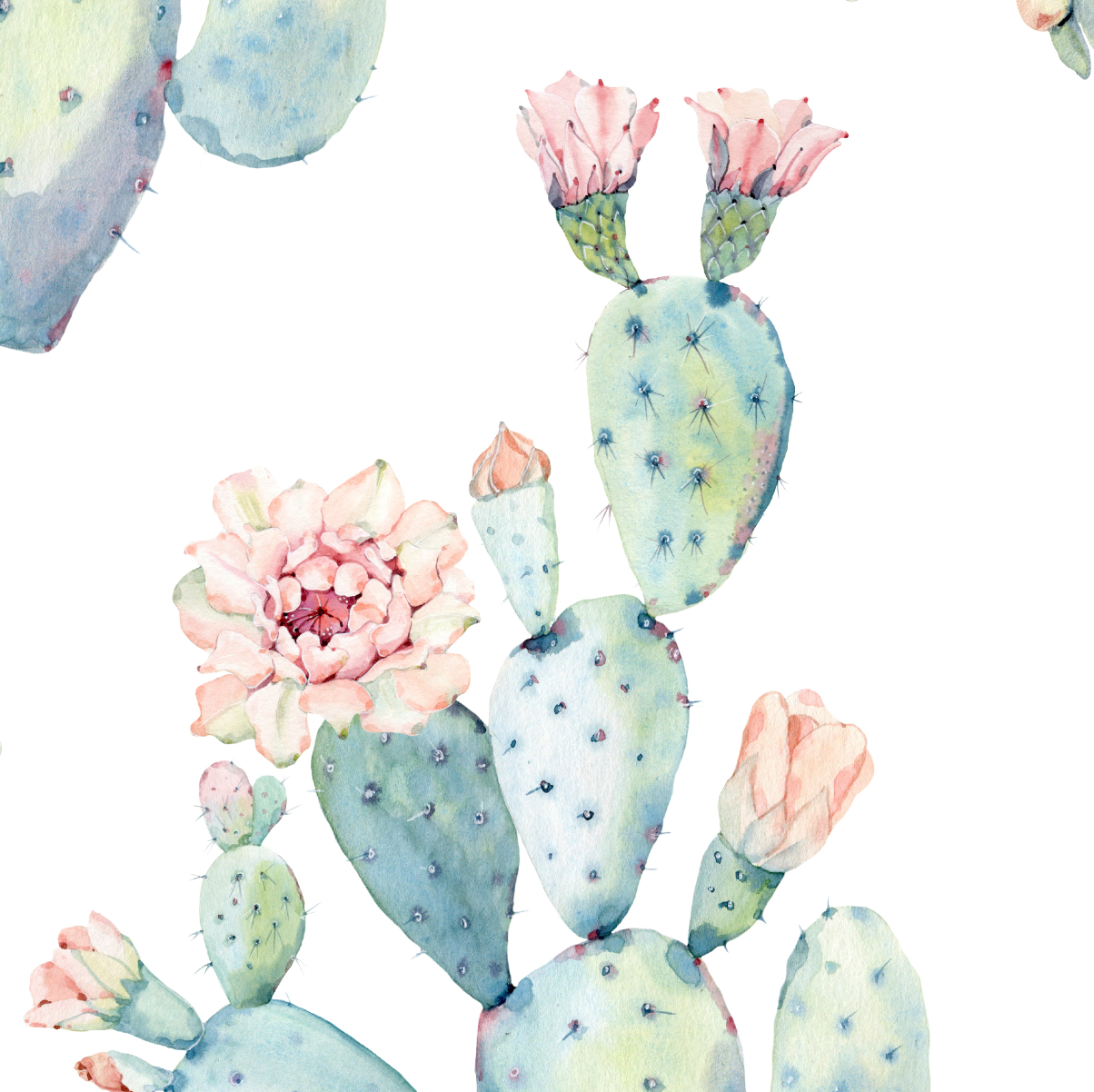 Pastel Desert Bloom