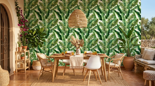 Tropical Banana Leaf Escape