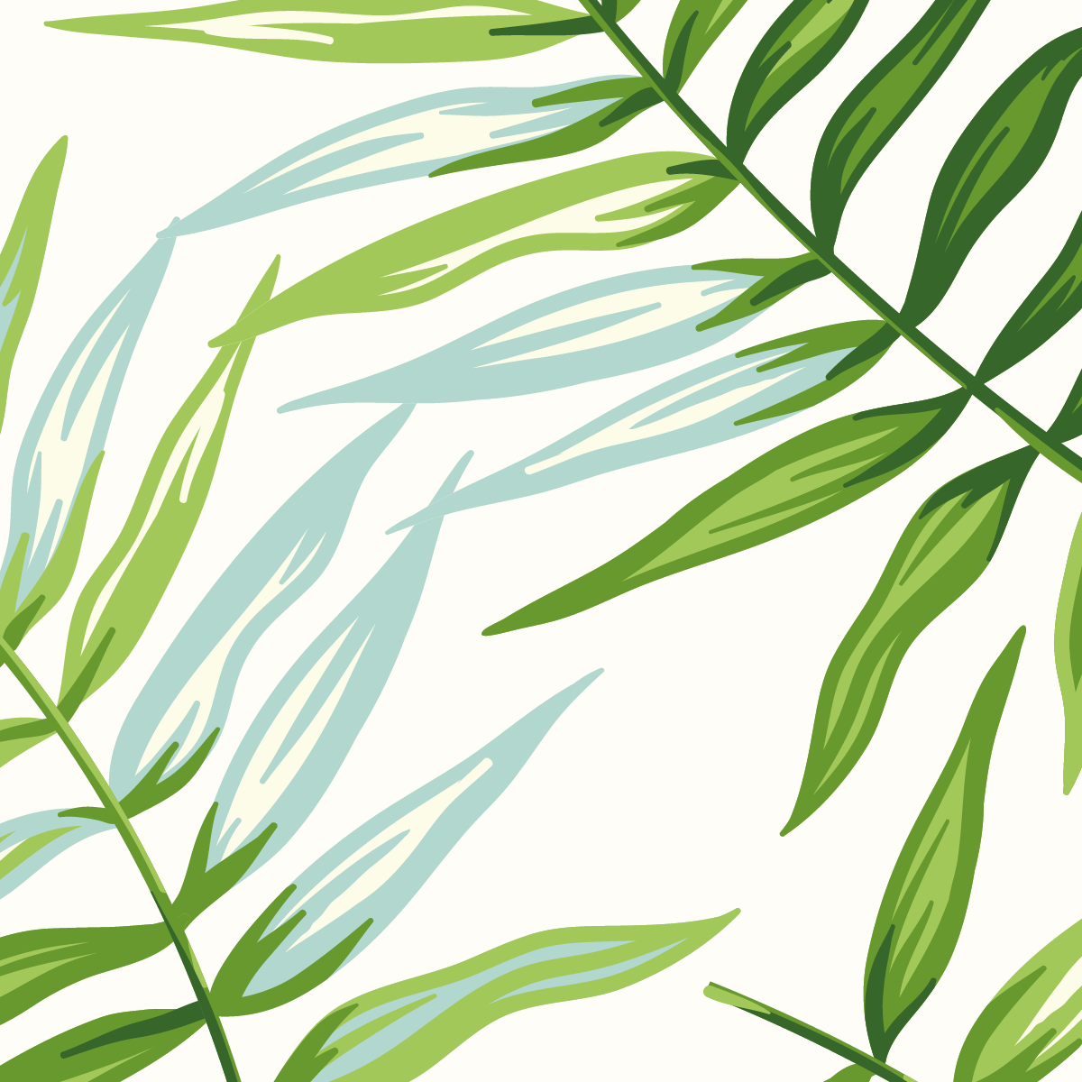 Airy Palm Frond Harmony