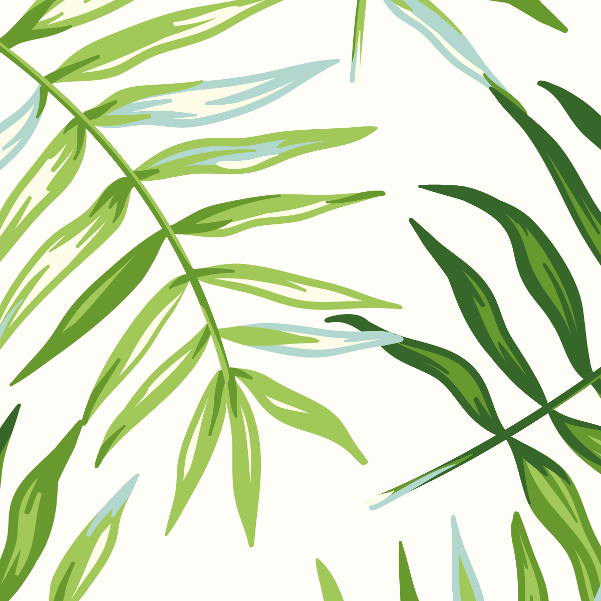 Airy Palm Frond Harmony
