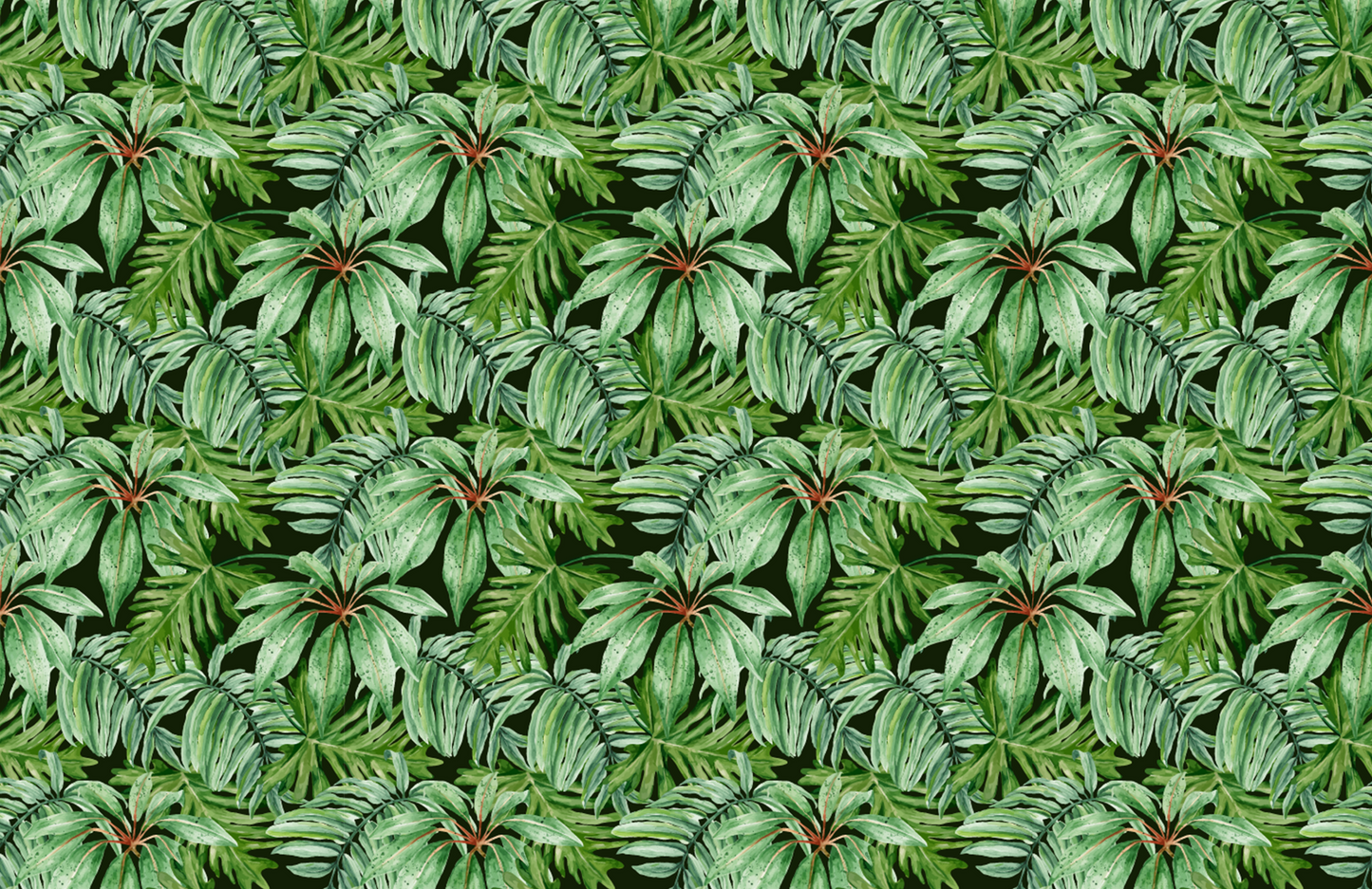 Dark Tropical Watercolor