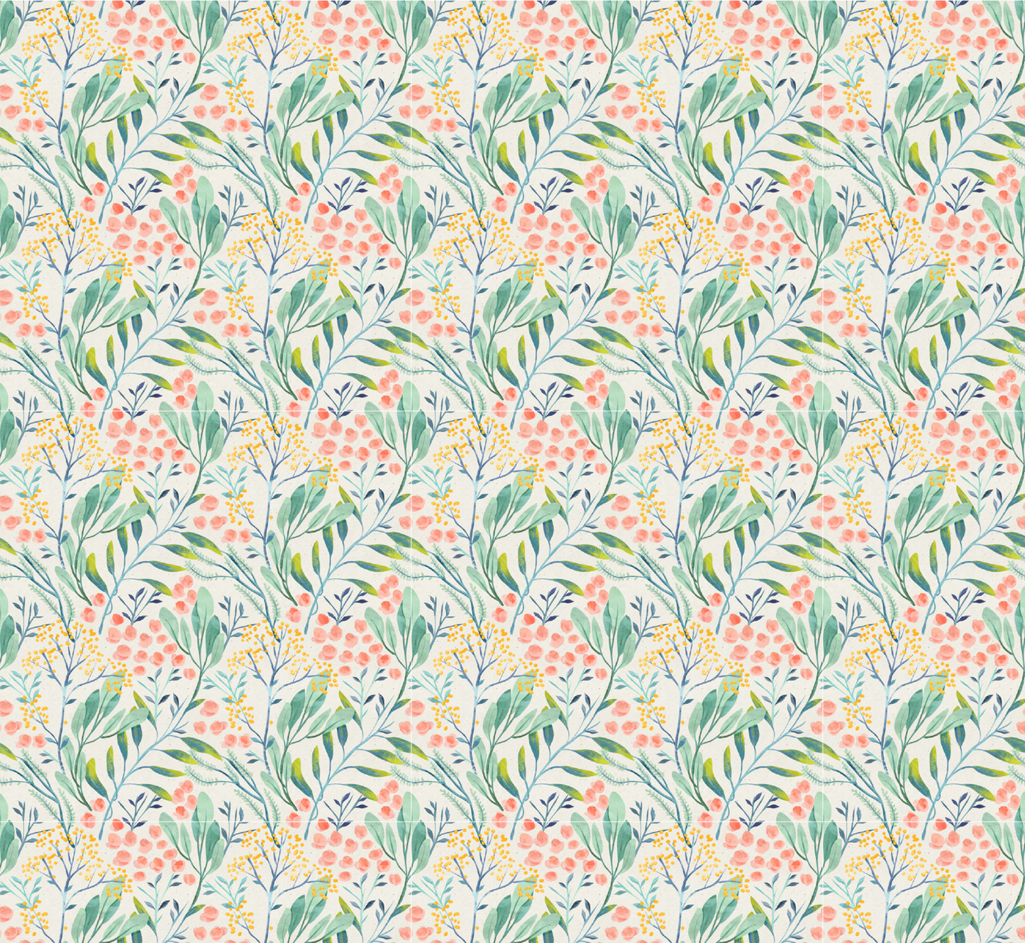 Pastel Wildflower Meadow