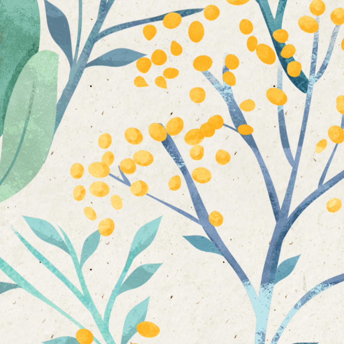 Pastel Wildflower Meadow