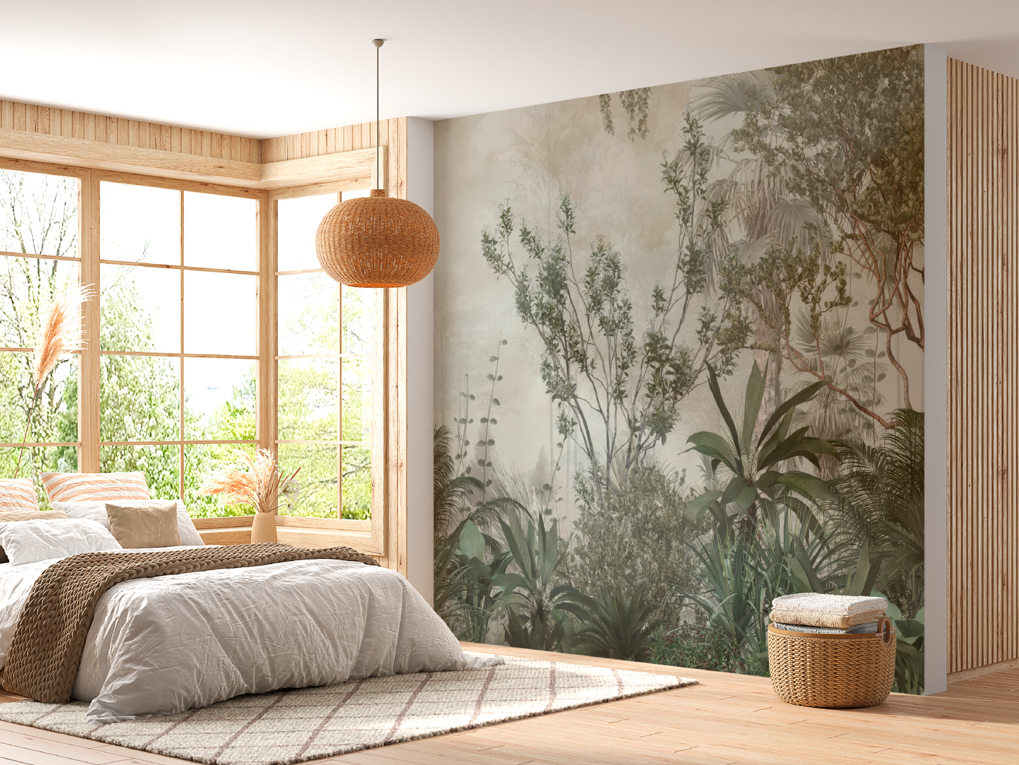 Lush Botanical Garden Wall Mural
