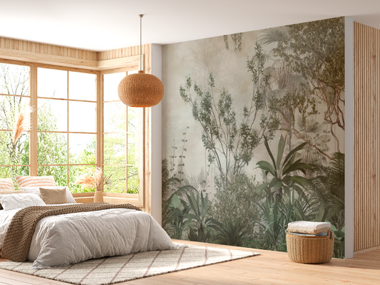 Lush Botanical Garden Wall Mural