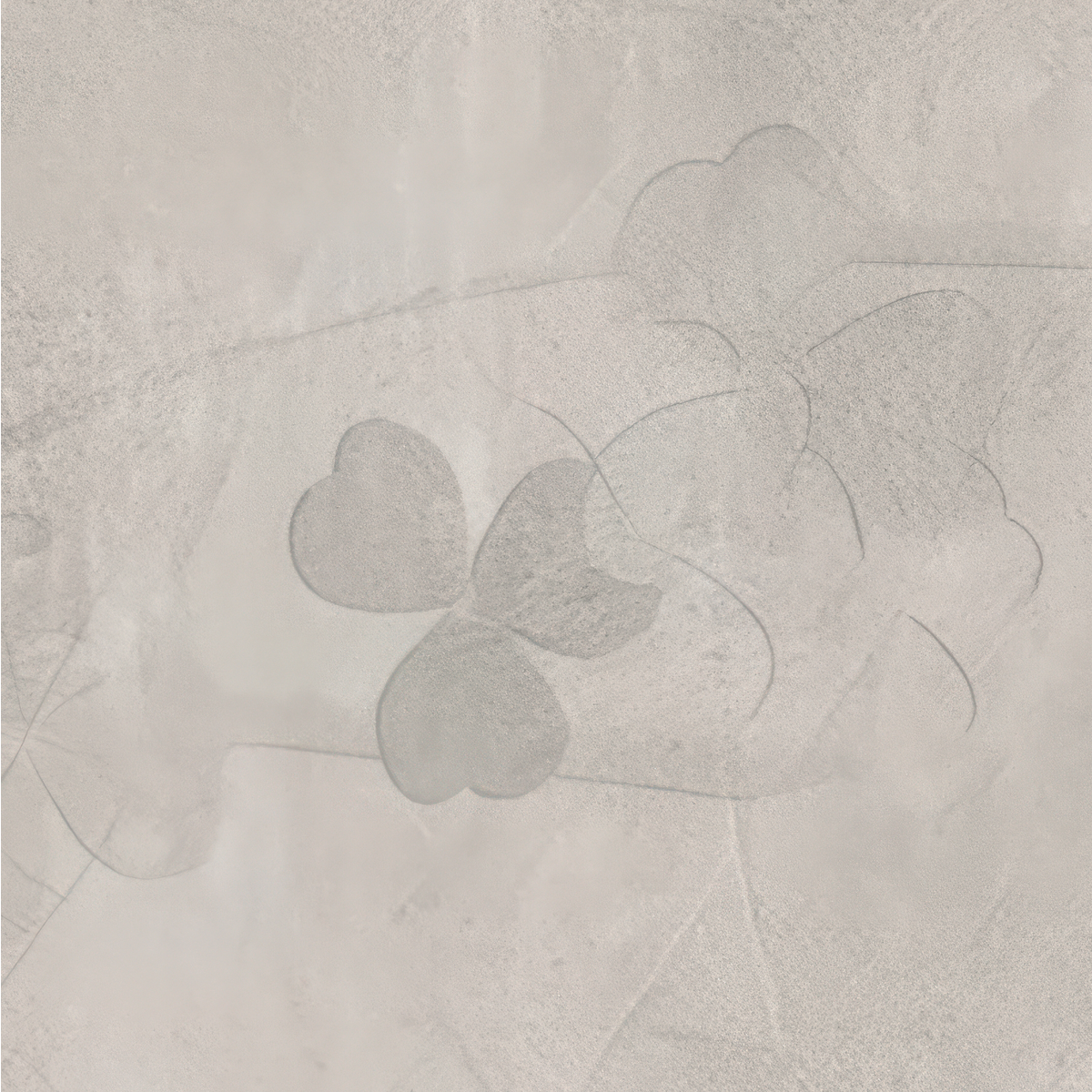 Textured Clover Blossom Wall Mural