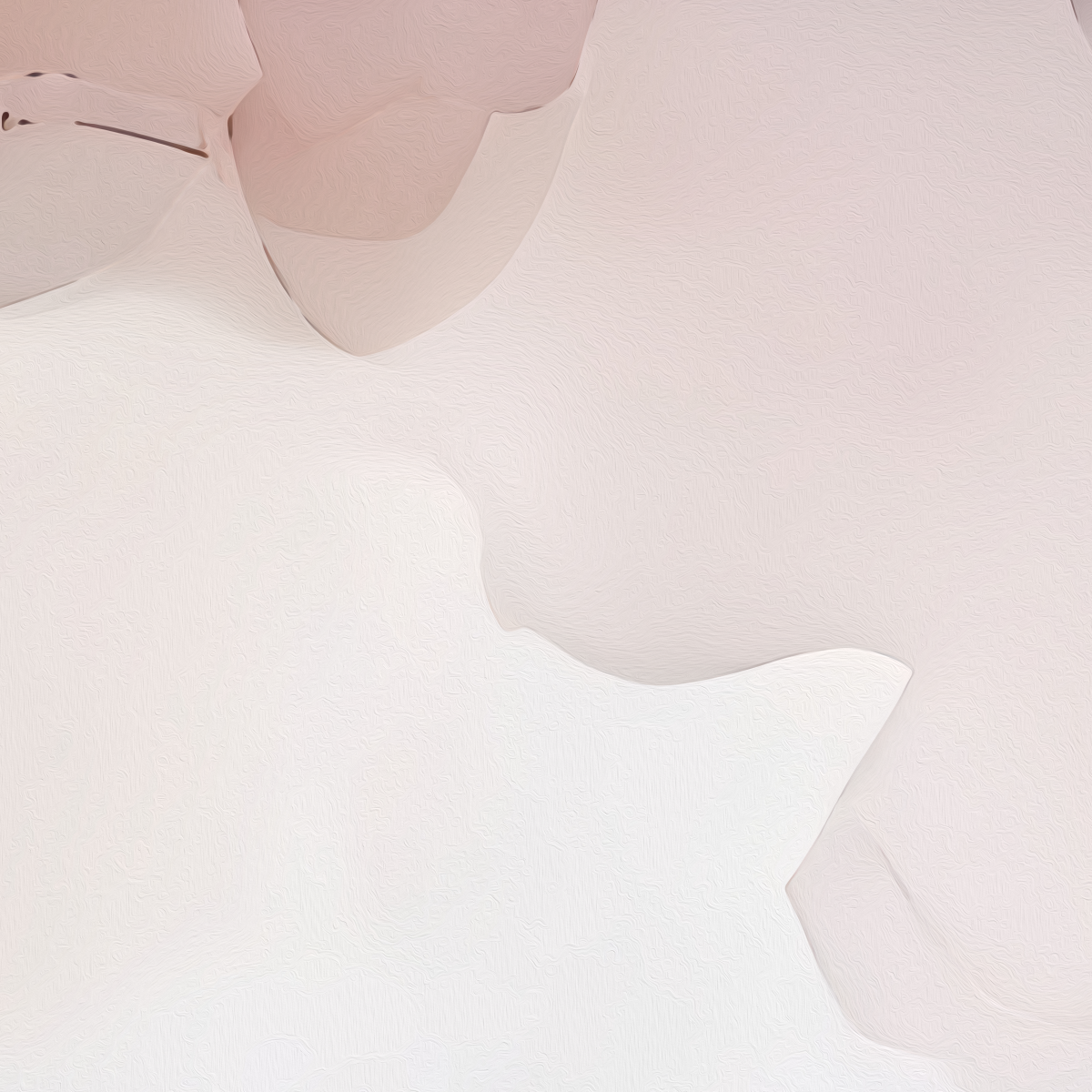 Abstract Blush Ink Wash Wall Mural