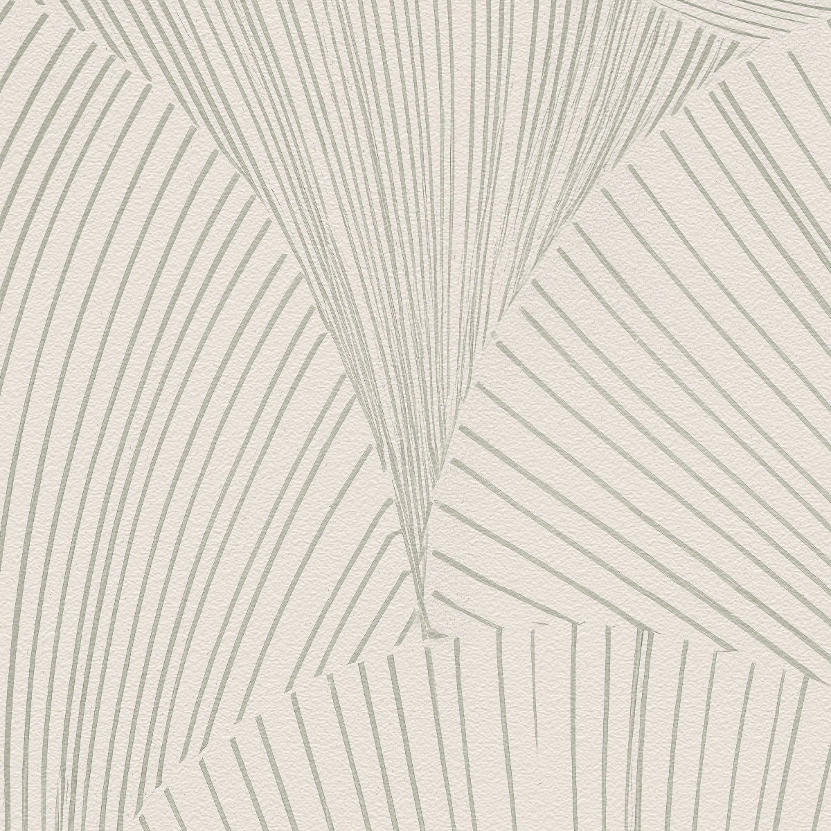 Modern Abstract Fan Pattern Mural