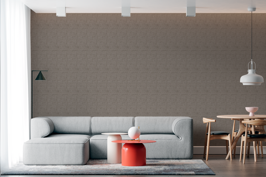 Subtle Chevron Fabric Texture Mural