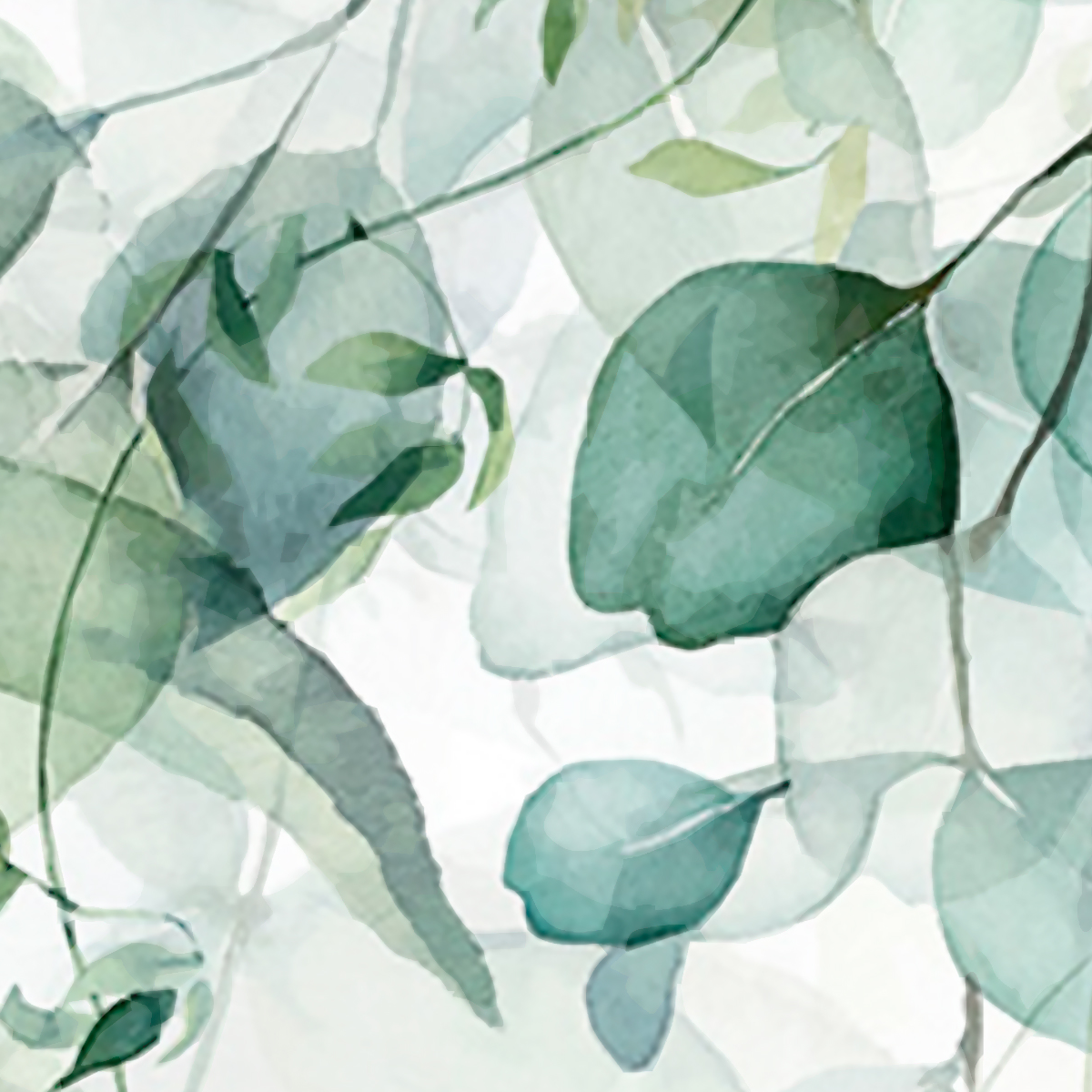 Abstract Watercolor Wildflower Mural Wallpaper - Bold Colors