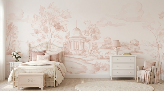 Blush Toile Garden