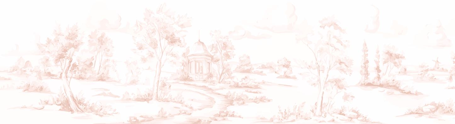 Blush Toile Garden