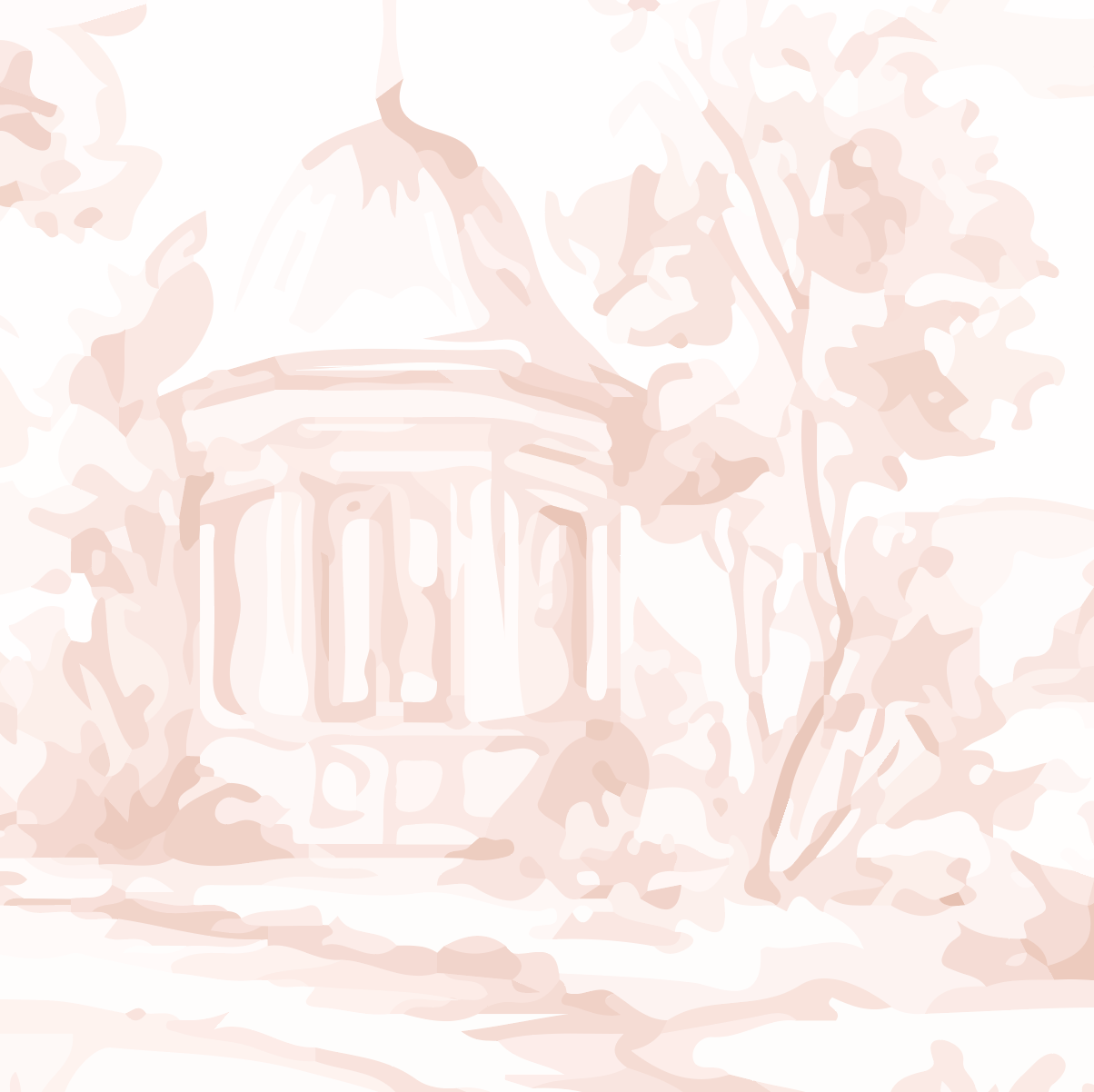 Blush Toile Garden