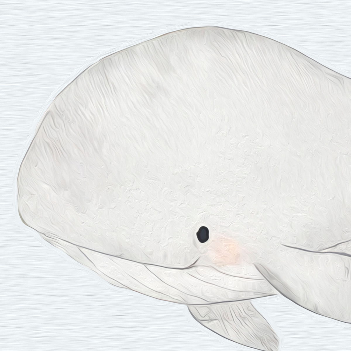 Watercolor Sea Life Mural Wallpaper - Pastel Whales and Turtles Kids