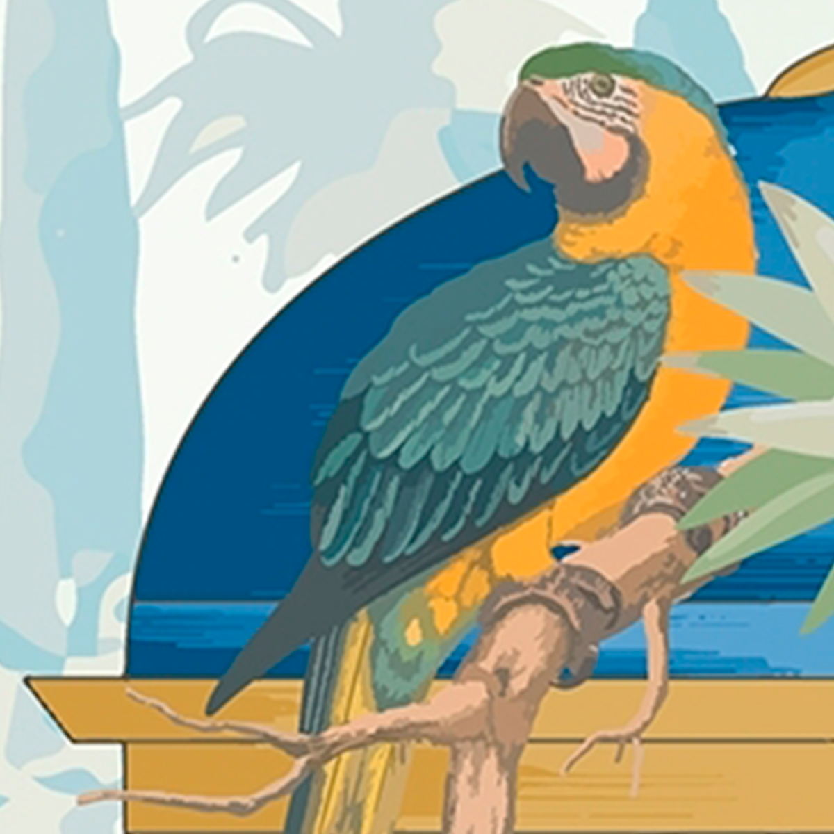 Tropical Palace Escape