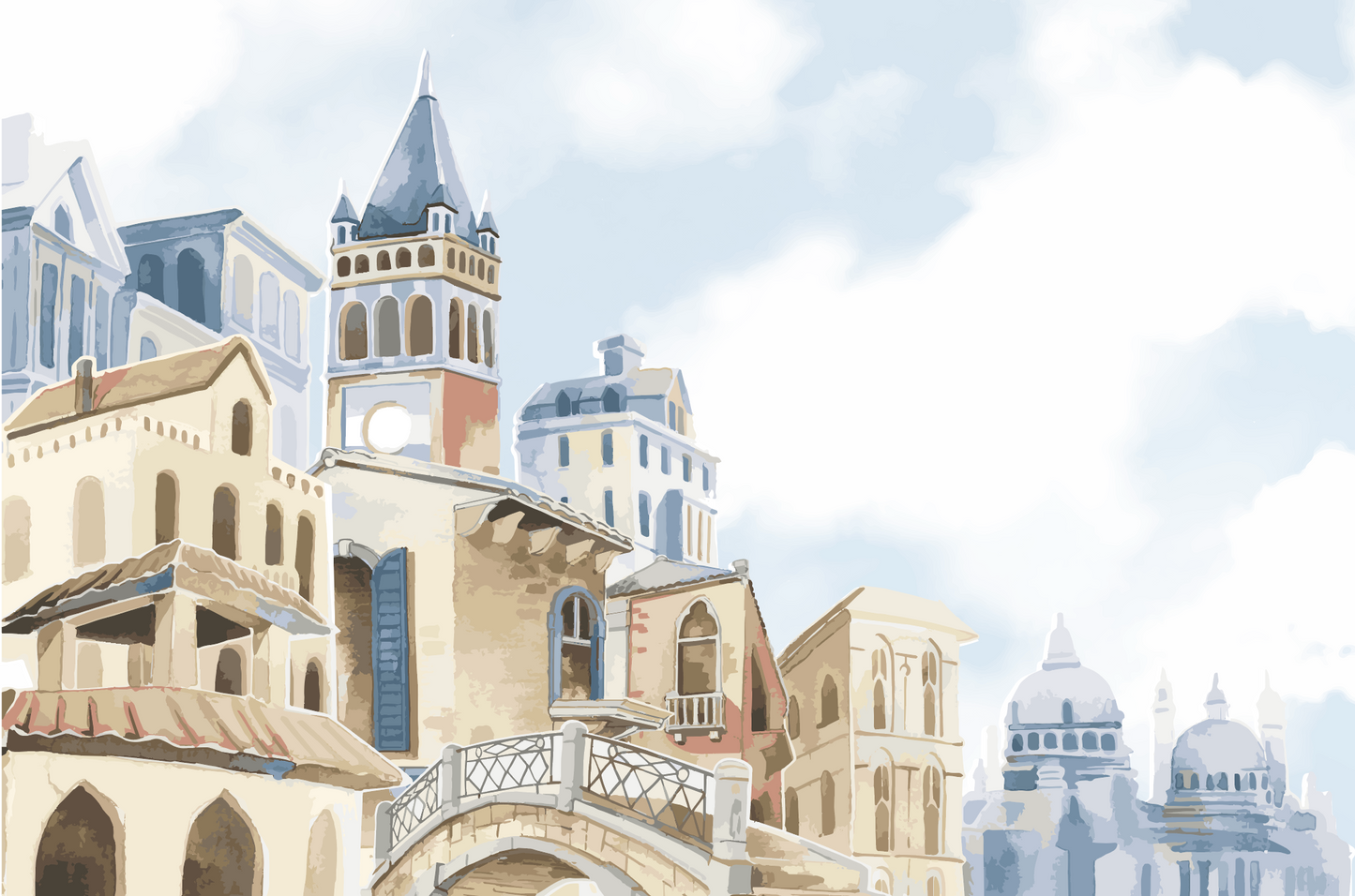 Venetian Skyline Dreams