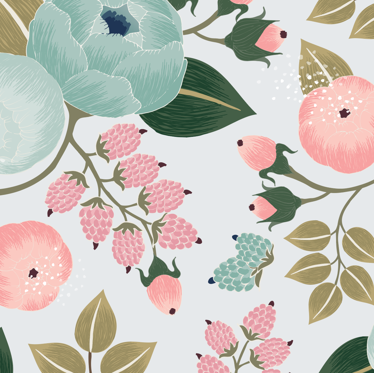 Blush & Sage Garden