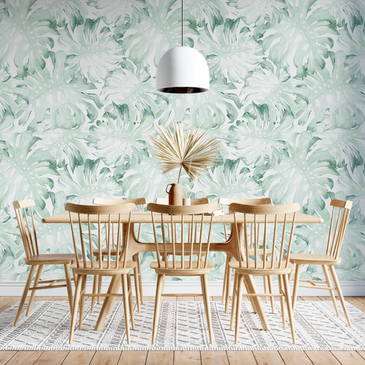 Watercolor Tropical Canopy