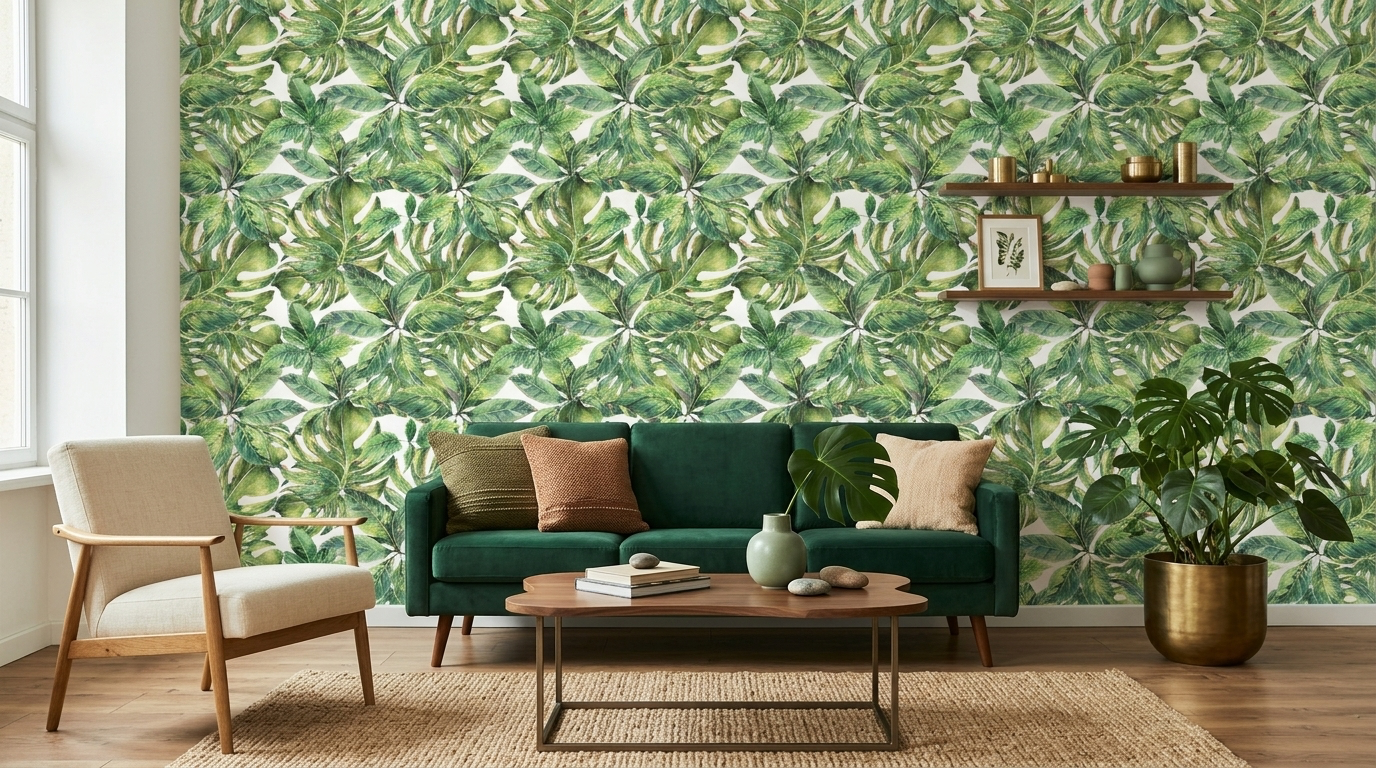 Lush Monstera Canopy