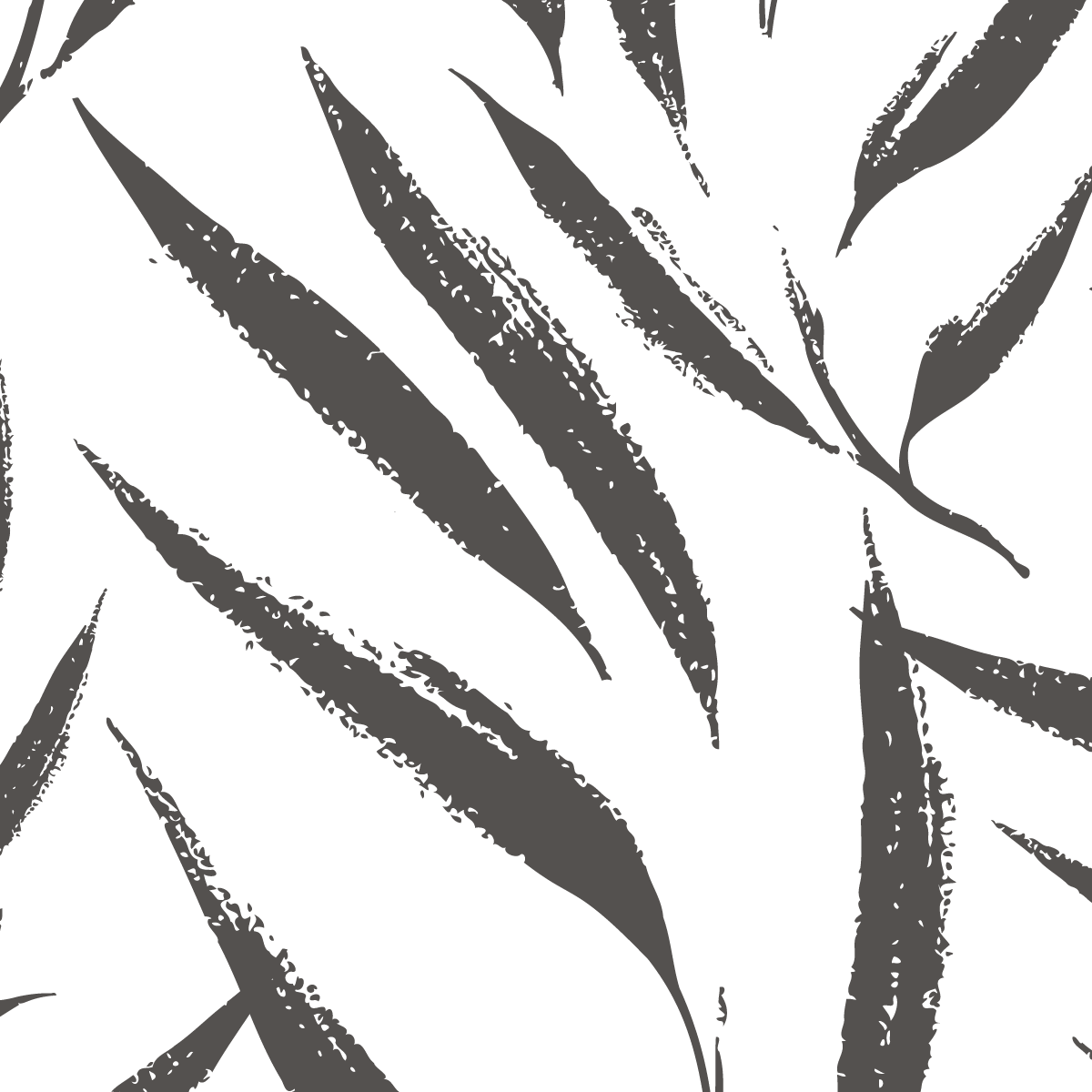 Monochrome Palm Silhouettes