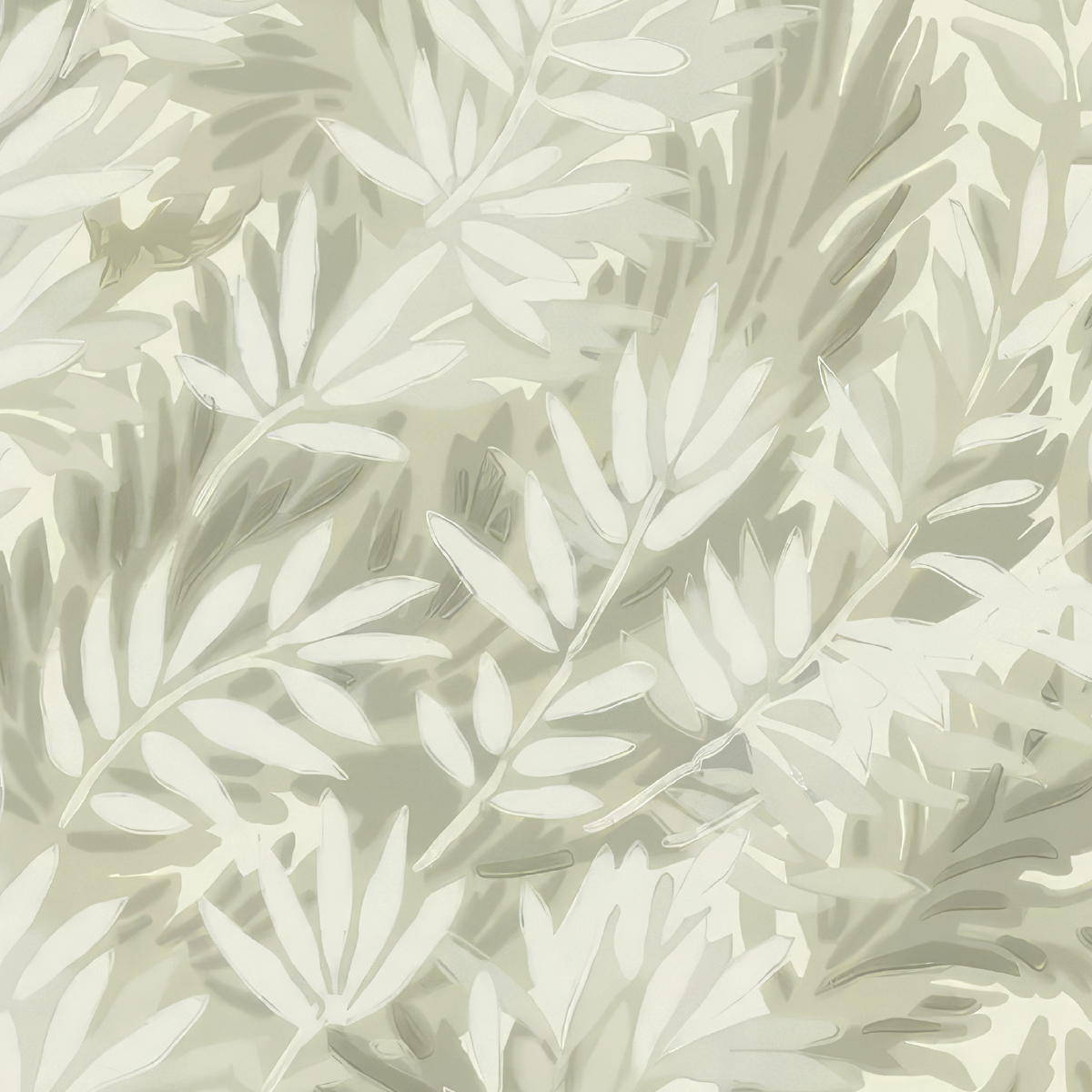 Soft Palm Grove Mural