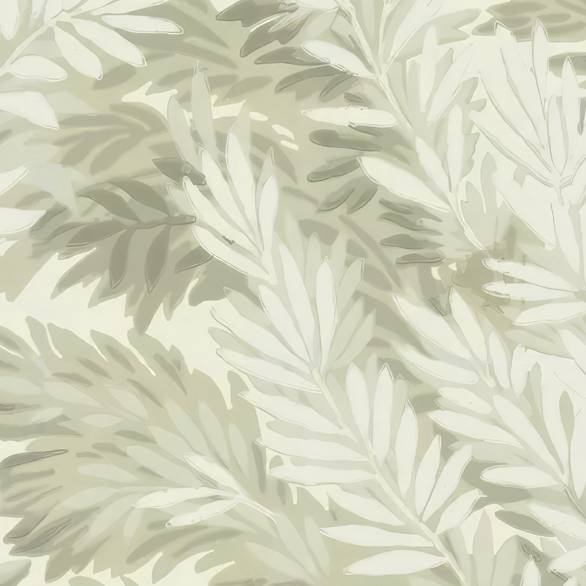 Soft Palm Grove Mural