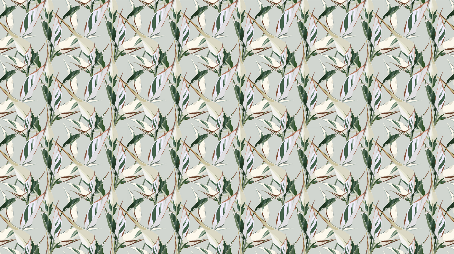 Elegant Calla Lily Mural